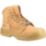 Hard Yakka Legend Metal Free  Lace & Zip Safety Boots Wheat Size 5
