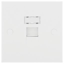 British General 900 Series 1-Gang RJ45 Ethernet Socket White