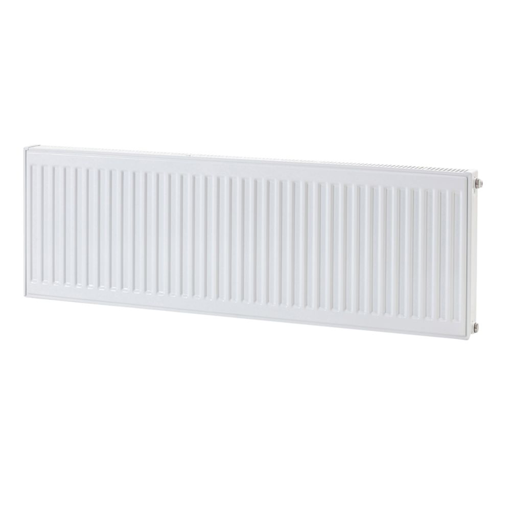 Flomasta 400mm x 1200mm 2741BTU White Type 11 Convector Radiator