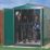 Asgard Centurion Plus 5' x 11' (Nominal) Apex Metal Shed Green