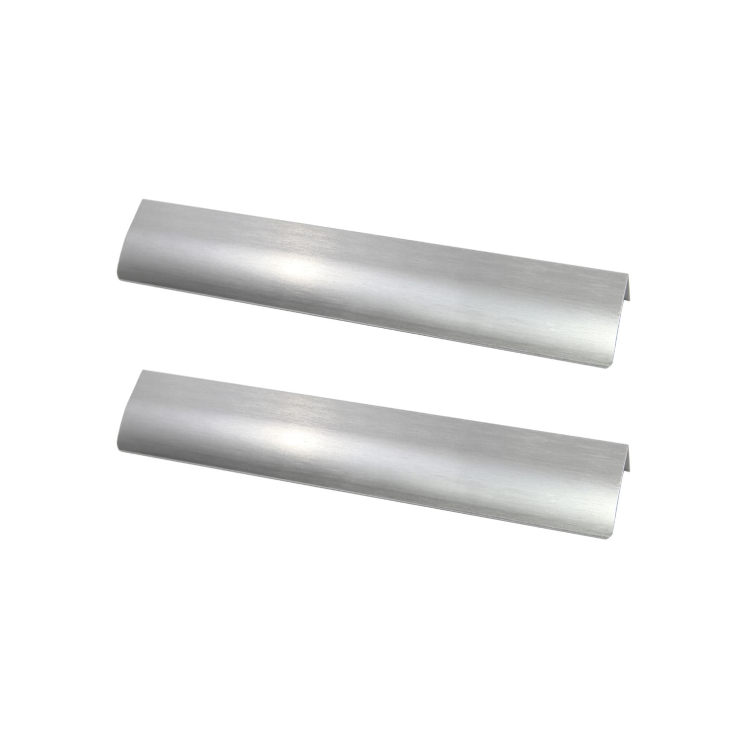 Essentials Pequin Strip Cabinet Handles Brushed Nickel 150mm 2 Pieces (289AA)