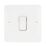Hager Sollysta WMPS12  10AX 1-Gang 2-Way Light Switch  White