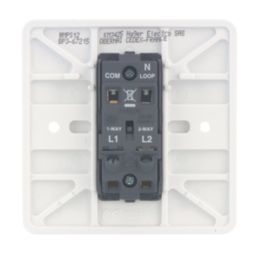 Hager Sollysta WMPS12  10AX 1-Gang 2-Way Light Switch  White