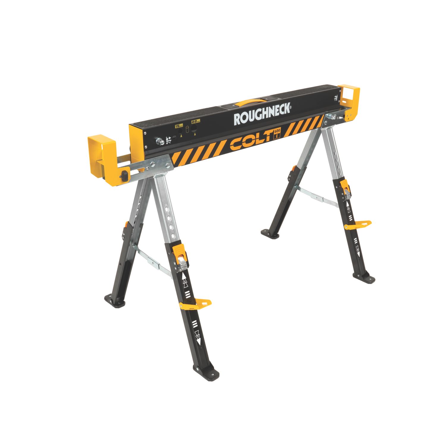 Roughneck Colt 600E Heavy Duty Height-Adjustable Sawhorse 895mm (289CR)