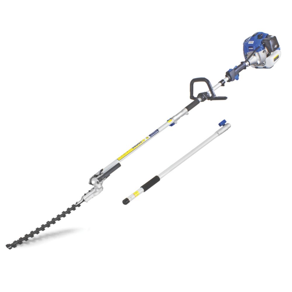 Hyundai HYPT5200X 425mm 52cc Long Reach Petrol Pole Hedge Trimmer