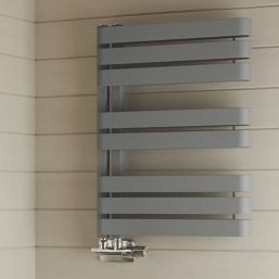 Terma Warp S Towel Rail 655mm x 500mm Grey / Silver 1535BTU