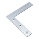 Essentials Angle Plates Silver 120mm x 120mm x 22mm 10 Pack