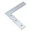 Essentials Angle Plates Silver 120mm x 120mm x 22mm 10 Pack