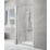 Triton Neo Eight Framed Rectangular Pivot Shower Door Chrome  900mm x 1900mm
