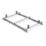 Van Guard VG337-3-L1H1 Peugeot Expert 2016 on ULTI Van Roof Bars 1400mm