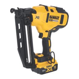 DEWALT DCK246P2T-GB 18V 2 x 5.0Ah Li-Ion XR Brushless Cordless Nailer Twin Pack