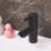 ETAL Juke Matt Black 150mm Cloakroom Lever Mono Basin Mixer Tap
