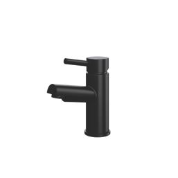 ETAL Juke Matt Black 150mm Cloakroom Lever Mono Basin Mixer Tap