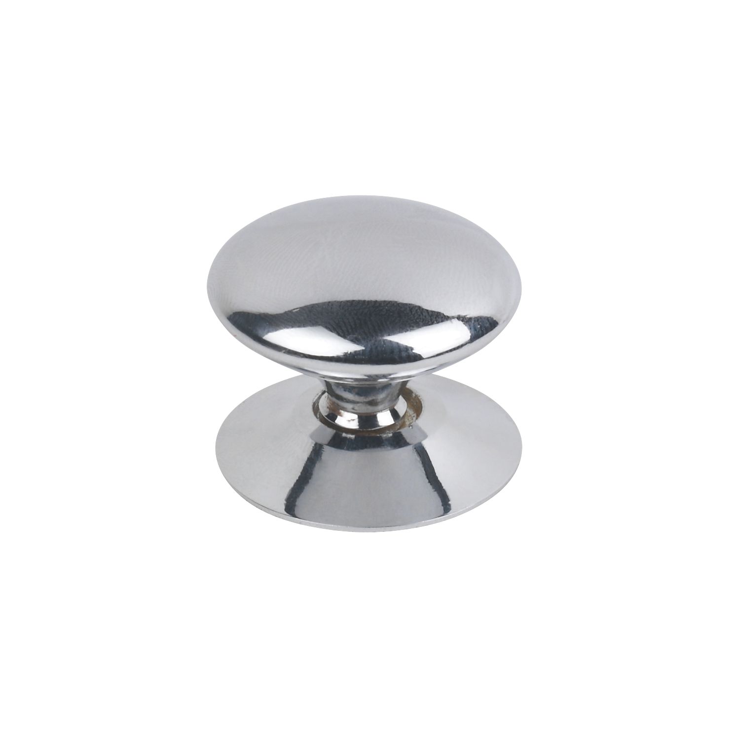 Essentials Victorian Cabinet Door Knobs Polished Chrome 30mm 5 Pack (29006)
