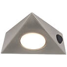 LAP  Triangular LED CCT Cabinet Downlight Satin Nickel 5W 400lm