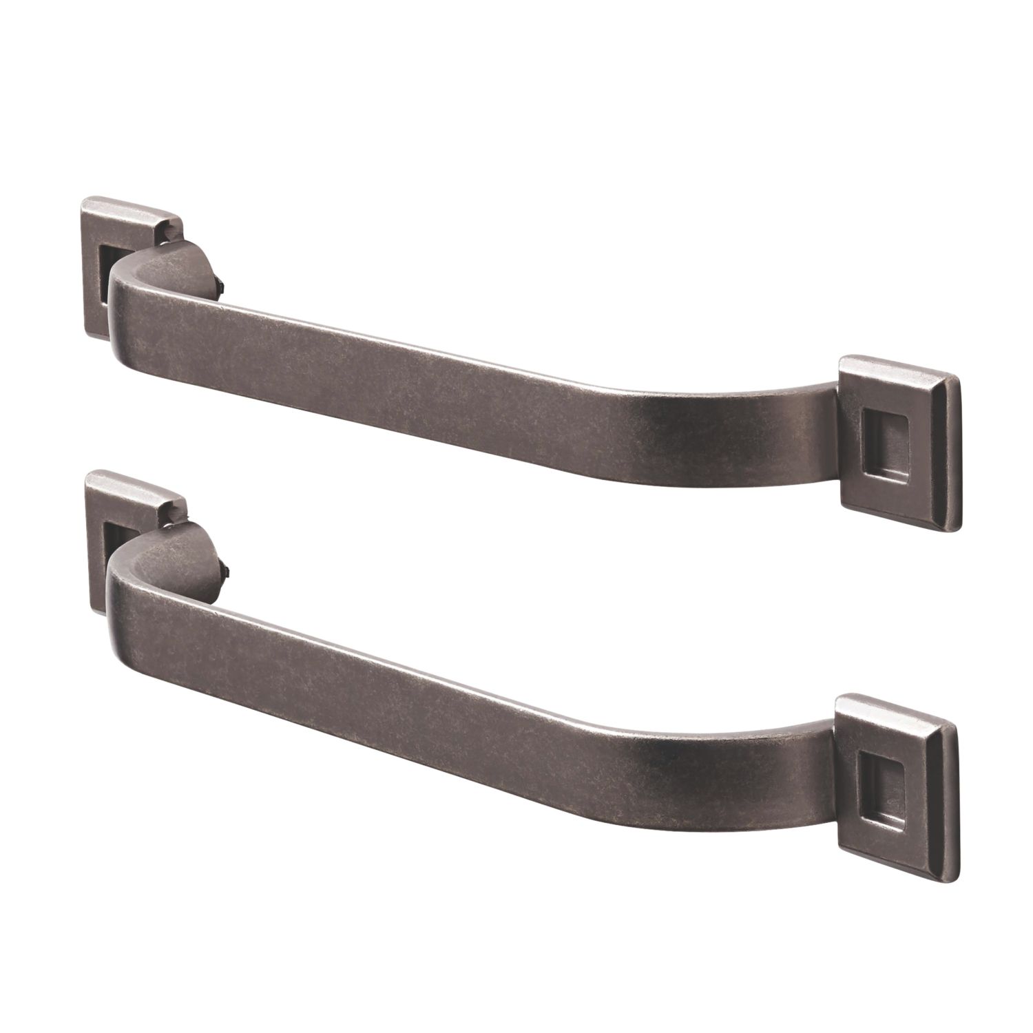 Essentials Murri Bow Handles Antique Pewter 220mm 2 Pieces (290AA)