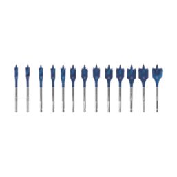 Bosch Expert Self Cut Speed Hex Shank  Flat Wood Spade Drill Bit Set 13 Pieces