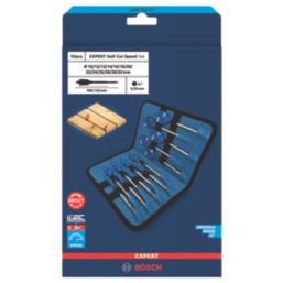 Bosch Expert Self Cut Speed Hex Shank  Flat Wood Spade Drill Bit Set 13 Pieces