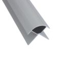 Splashwall External Corner White 2420mm x 11mm