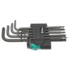 Wera L-Keys TX Torx Set 9 Pieces