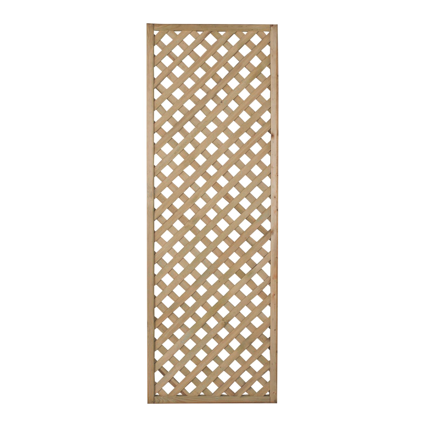 Forest Rosemore Softwood Rectangular Trellis 2' x 6' 3 Pack (290JG)