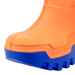 Dunlop Purofort Thermo+ Size 10  Orange Steel Toe Cap Safety Wellies
