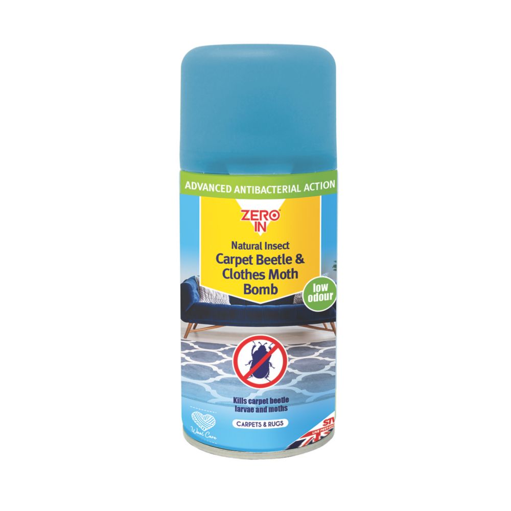 Zero In Ultra Power Carpet Beetle & Moth Spray Killer 0.5Ltr