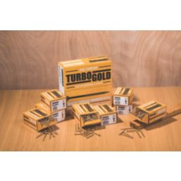 TurboGold  PZ Double-Countersunk 5mm (Dia) Multipurpose Screw Trade Pack 1000 Pcs