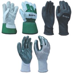 Verve  Gardening Gloves Set L 3 Pairs