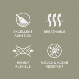 LickPro 5Ltr Smooth Green BS 12 B 21 Masonry Paint