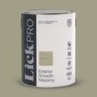 LickPro 5Ltr Smooth Green BS 12 B 21 Masonry Paint