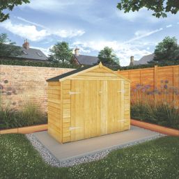 Mercia Value 6' 6" x 2' 6" (Nominal) Apex Timber Bike Store