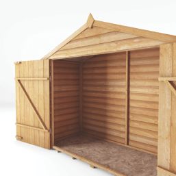 Mercia Value 6' 6" x 2' 6" (Nominal) Apex Timber Bike Store