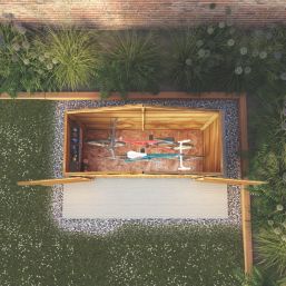 Mercia Value 6' 6" x 2' 6" (Nominal) Apex Timber Bike Store