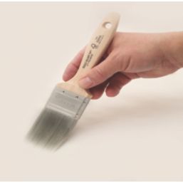 Pro Grade Premium Paint Brushes, 1 inch Angle Sash, 3 Pack Paint Brush Set