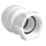 JG Speedfit  Plastic Push-Fit Straight Tap Connectors 15mm x 1/2" 2 Pack