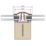 Radmat Building Materials  White 25mm Snap-Down Glazing Bar & End Cap 3000mm x 50mm