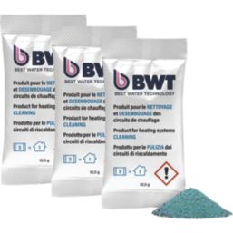 BWT Power Crystals Central Heating System Cleaner 3 x 32.5g
