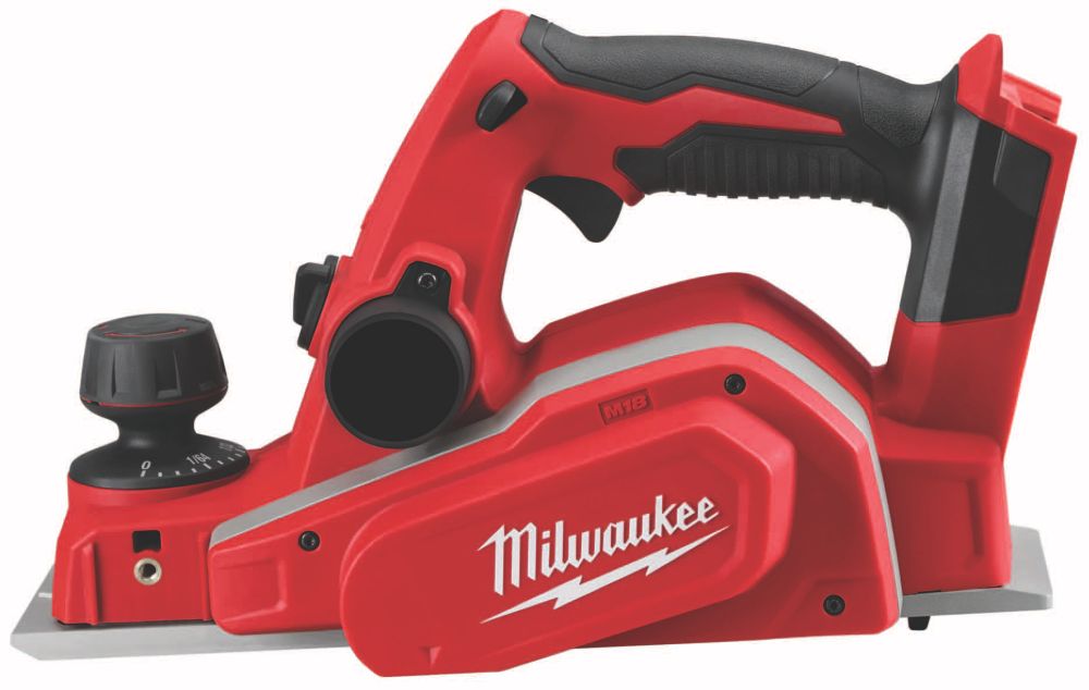 Milwaukee M18 BP 0 18V Li Ion Cordless Planer Bare Screwfix