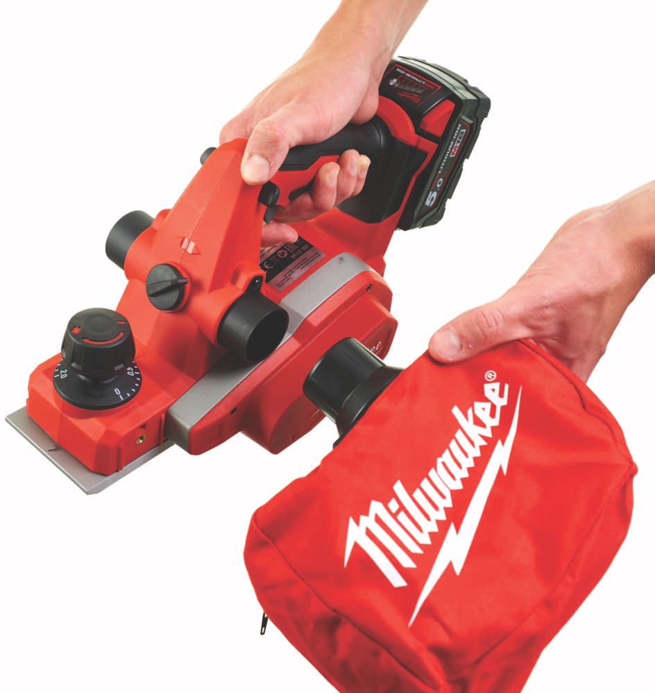 Milwaukee discount battery planer