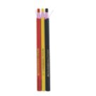 Marshalltown QLT Medium Tip Mixed Colours Non-Permanent Marker 3 Pack