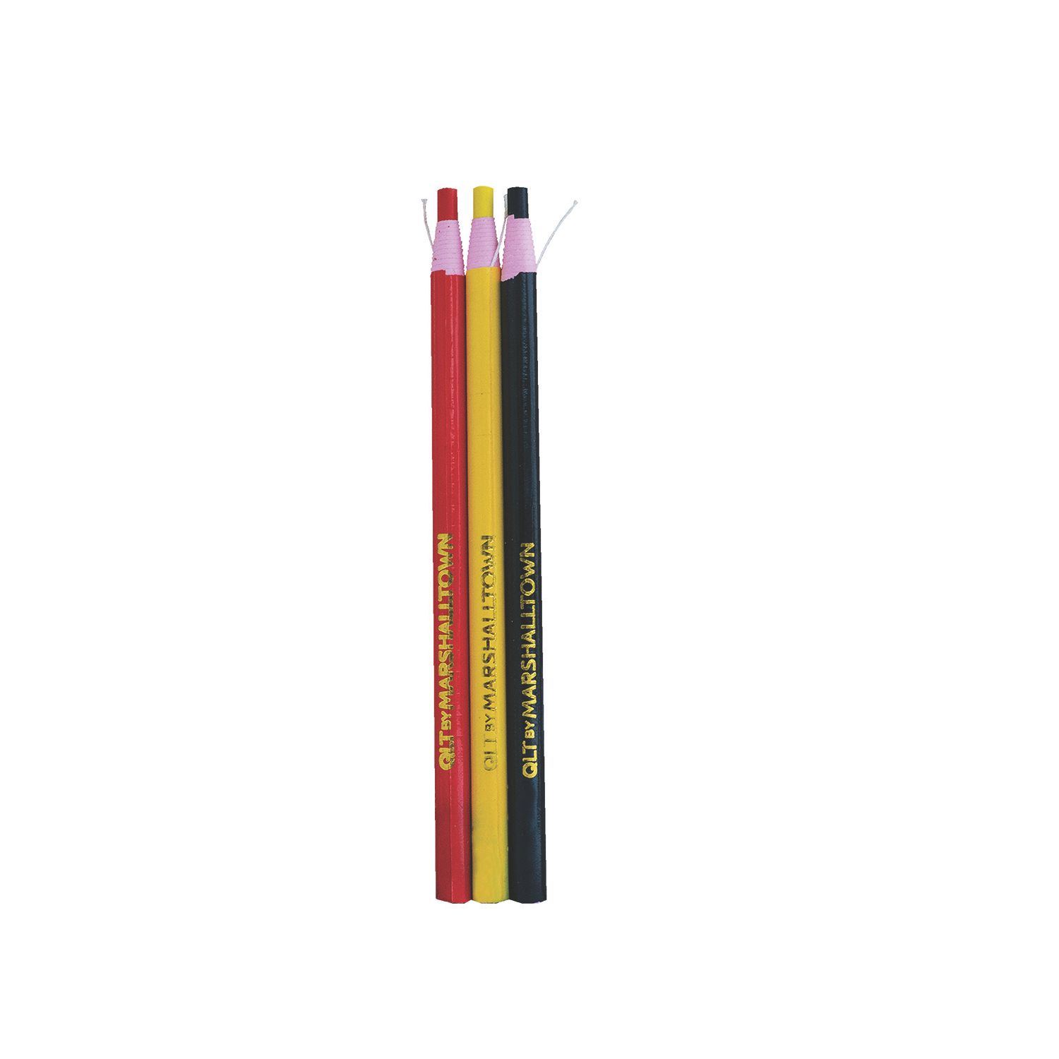 Marshalltown QLT Medium Tip Mixed Colours Non-Permanent Marker 3 Pack (291GL)