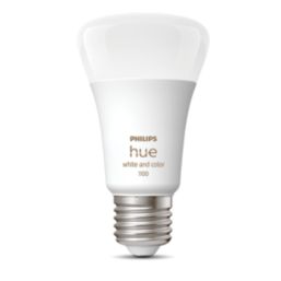 Philips Hue  E27 A60 RGB & White LED Smart Light Bulb 6.5W 806lm 2 Pack