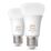 Philips Hue  E27 A60 RGB & White LED Smart Light Bulb 6.5W 806lm 2 Pack