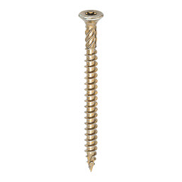 Timco C2 Clamp-Fix TX Double-Countersunk  Multipurpose Clamping Screws 8mm x 100mm 100 Pack