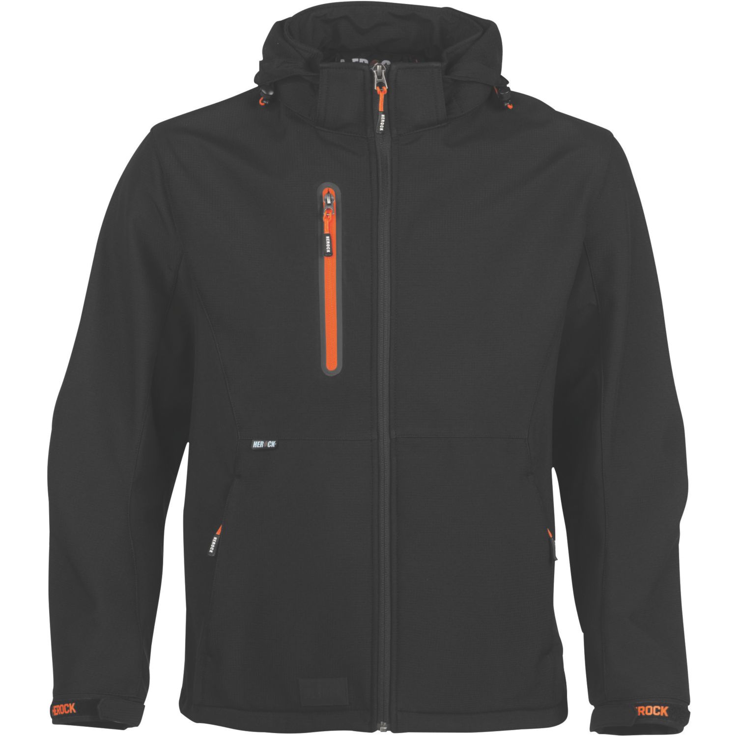 Herock Trystan Softshell Jacket Black Medium 36-39" Chest (291KV)