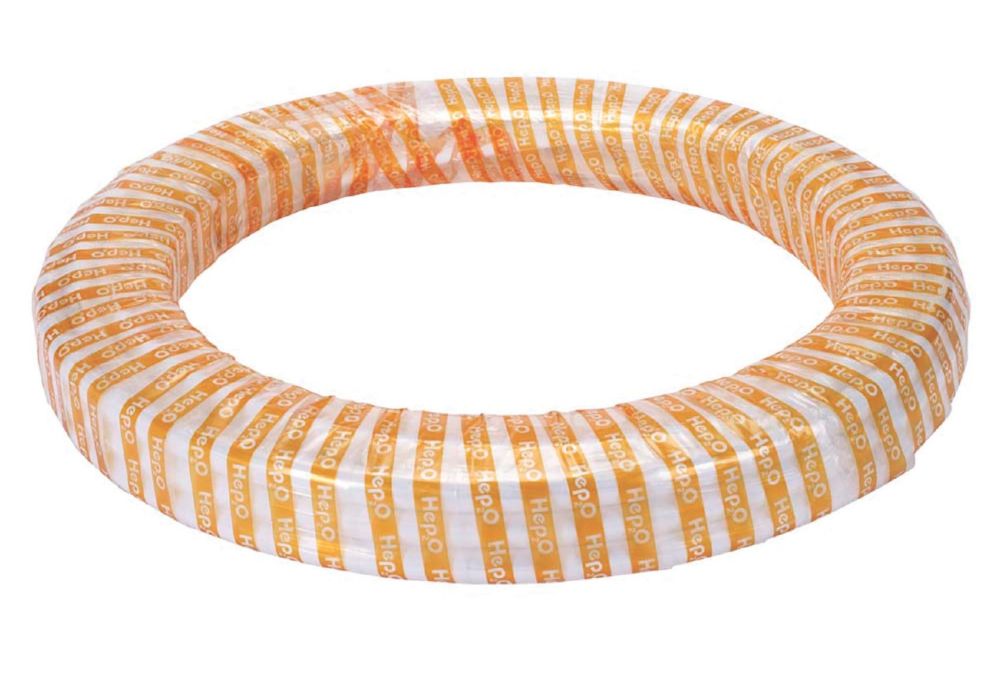 Hep2O HXX25/28W Push-Fit PB Barrier Pipe 28mm x 25m White