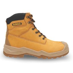DEWALT Jamestown Size 8  Honey Water-Resistant Steel Toe Cap Safety Boots