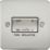 Knightsbridge FP1100BC 10AX 1-Gang TP Fan Isolator Switch Brushed Chrome