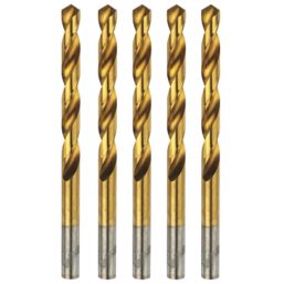 Erbauer  Straight Shank Metal Drill Bits 7mm x 109mm 5 Pack